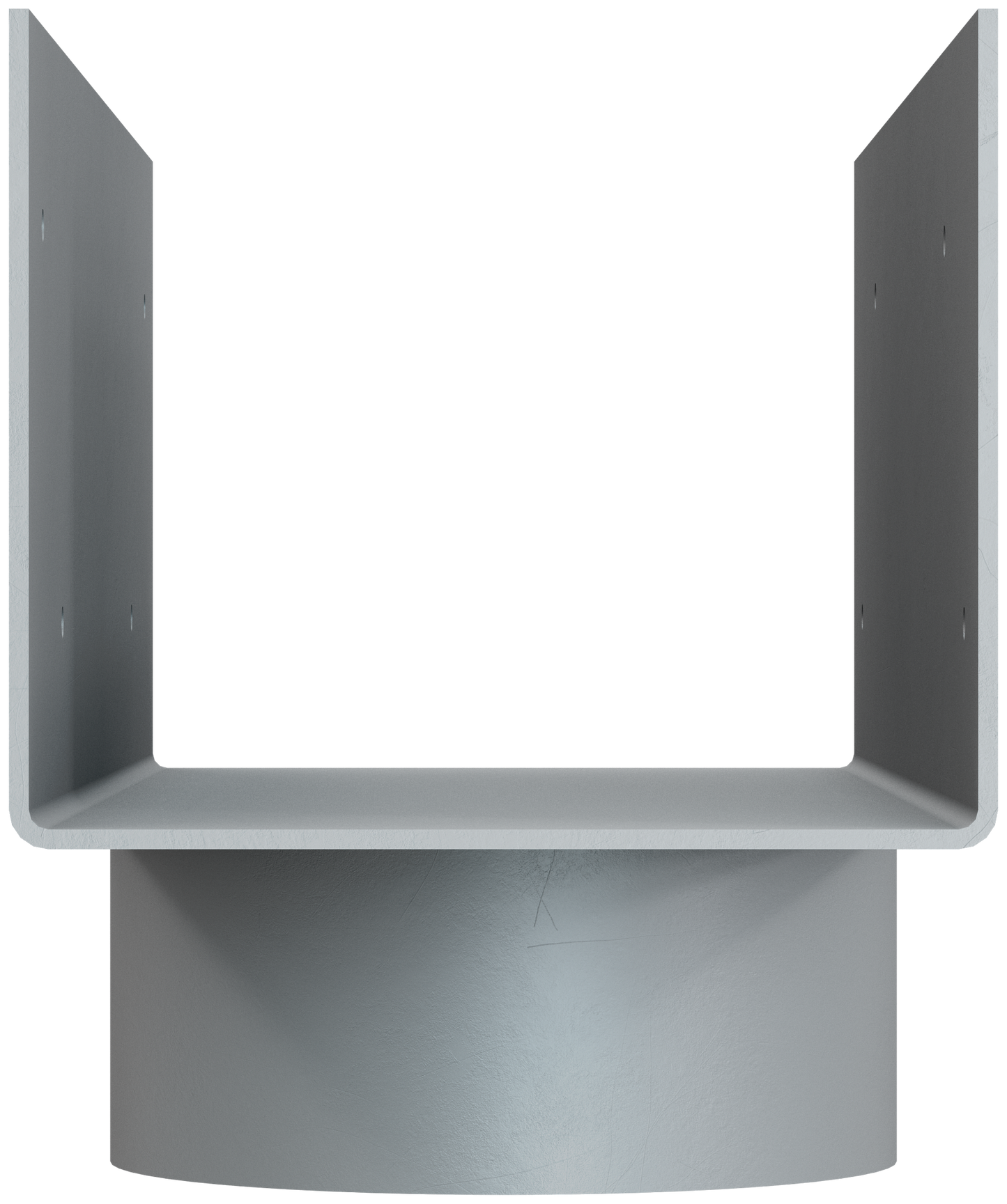 Simpson Strong-Tie LCC4.5-4 LCC 4-5/8 in. Column Cap for 4 in. Outside Diameter Lally Column (Pack of 6)