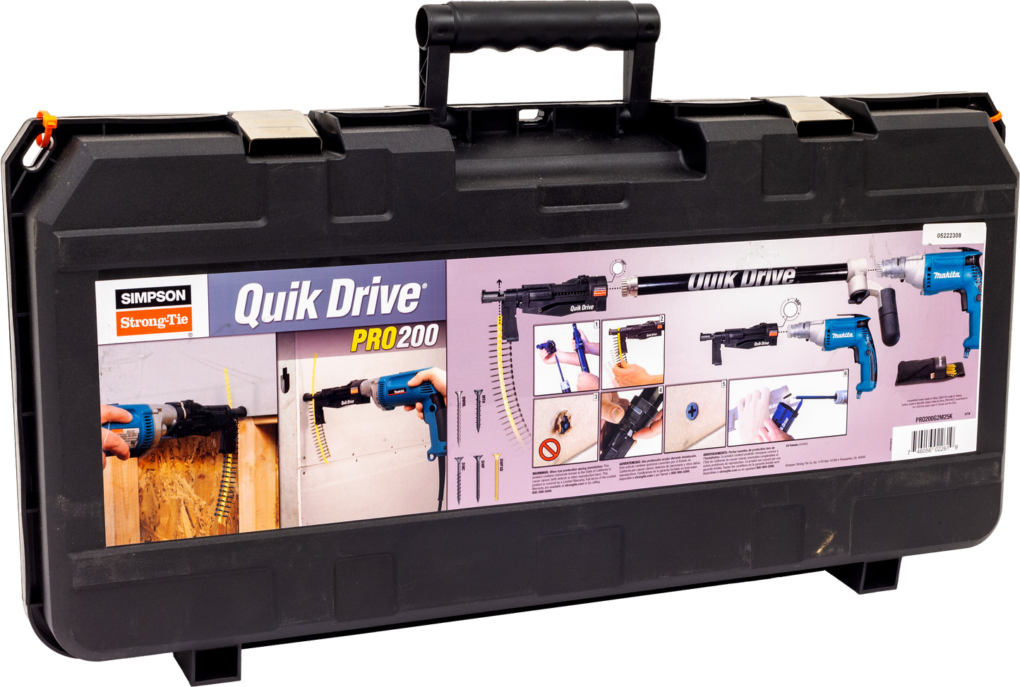 Simpson Strong-Tie PRO200G2M25K Quik Drive® PRO200G2 Drywall System w/ Makita® 2500 RPM Screwdriver Motor