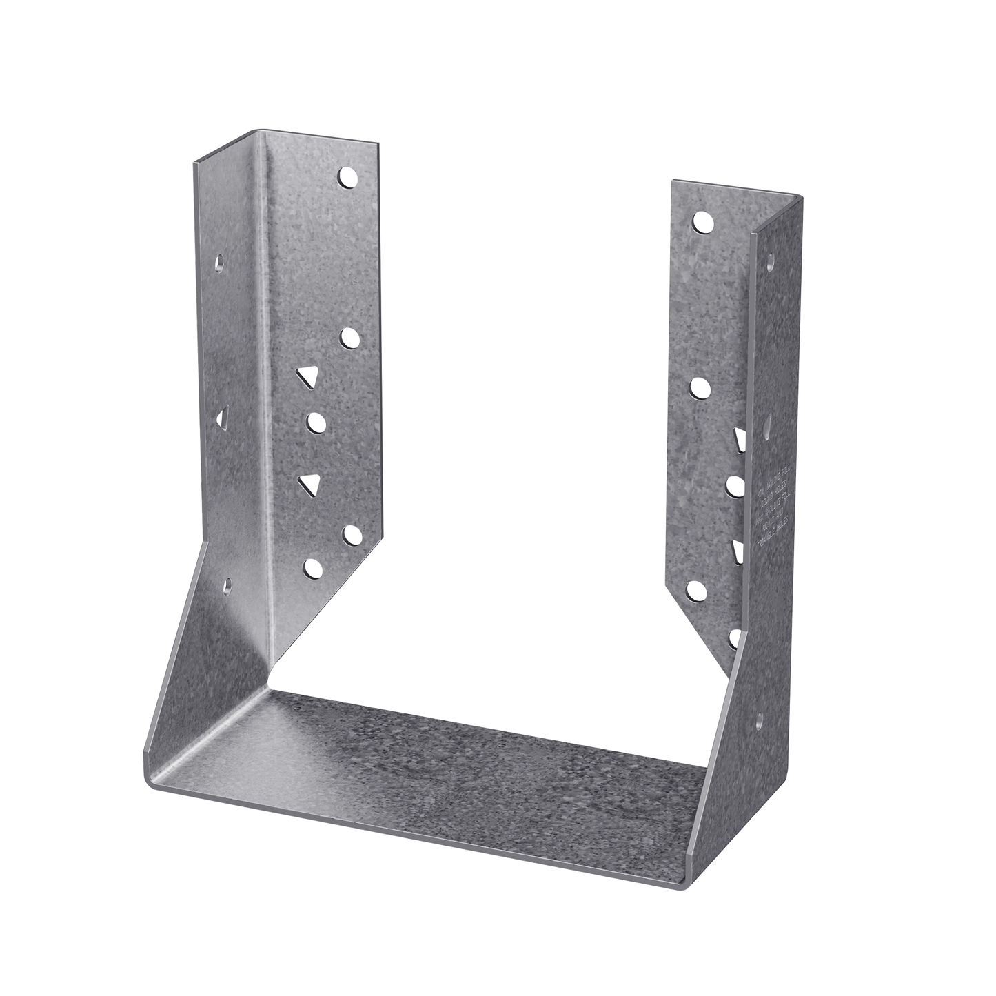 Simpson Strong-Tie HUC68 HUC Galvanized Face-Mount Concealed-Flange Joist Hanger for 6x8 (Pack of 25)