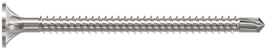 Simpson Strong-Tie F08T225WDC Self-Drilling Fiber-Cement Screw — #8 x 2-1/4 in. #2 Square Drive, Type 410 (100-Qty)
