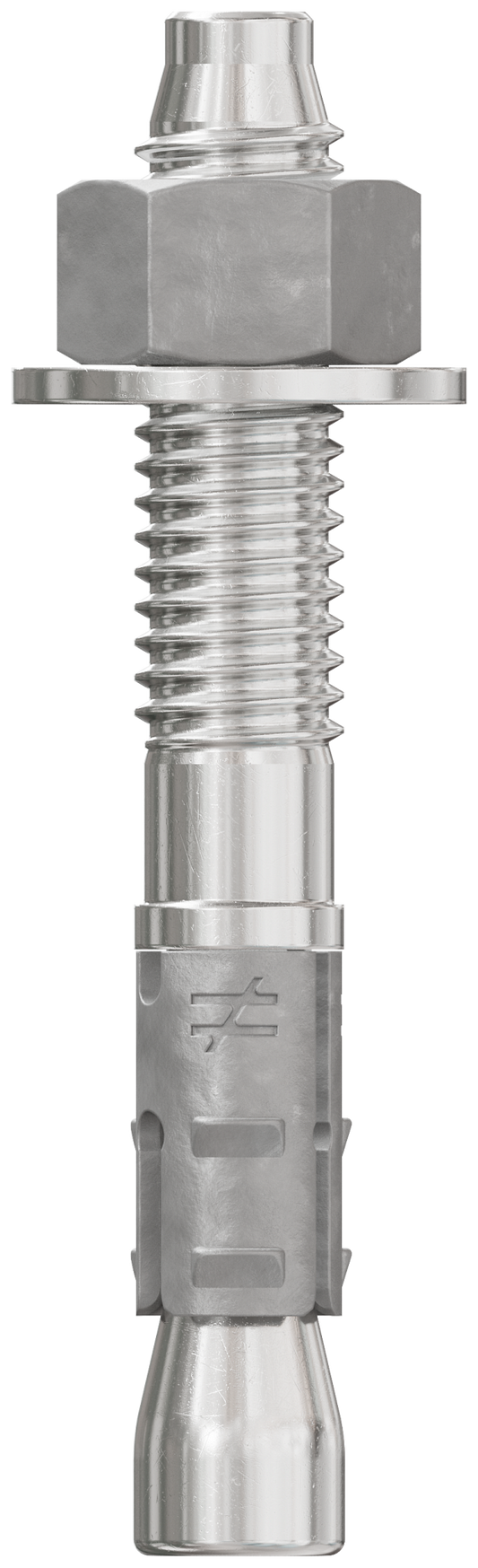 Simpson Strong-Tie STB2-37234S4F50 Strong-Bolt® 2 — 3/8 in. x 2-3/4 in. Type 304 Stainless-Steel Wedge Anchor, Fully Assembled (50-Qty) (Pack of 420)
