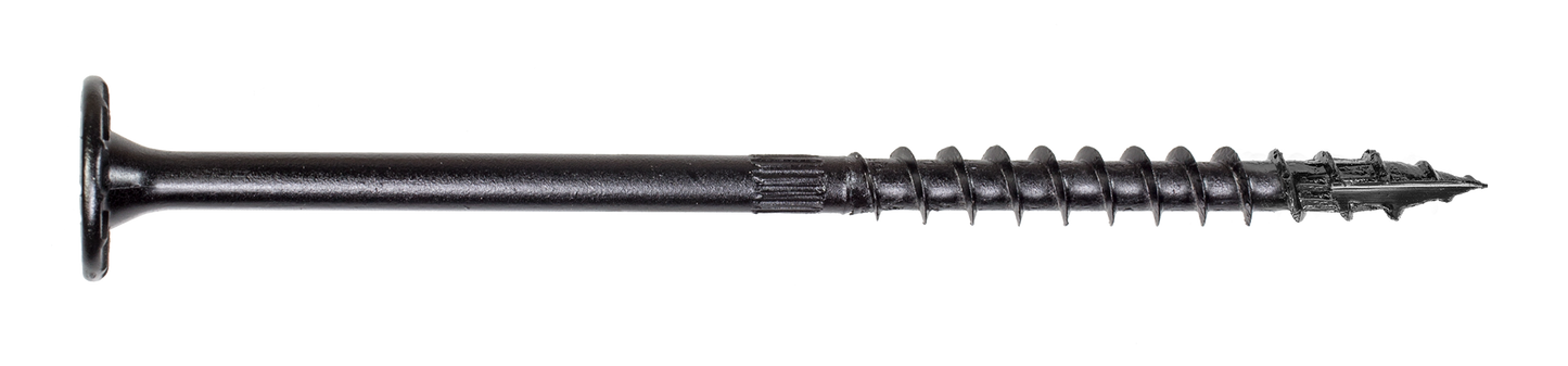 Simpson Strong-Tie SDWS22512DBB-R50 Outdoor Accents® Structural Wood Screw — .220 in. x 5-1/2 in. DB Coating, Black (50-Qty)