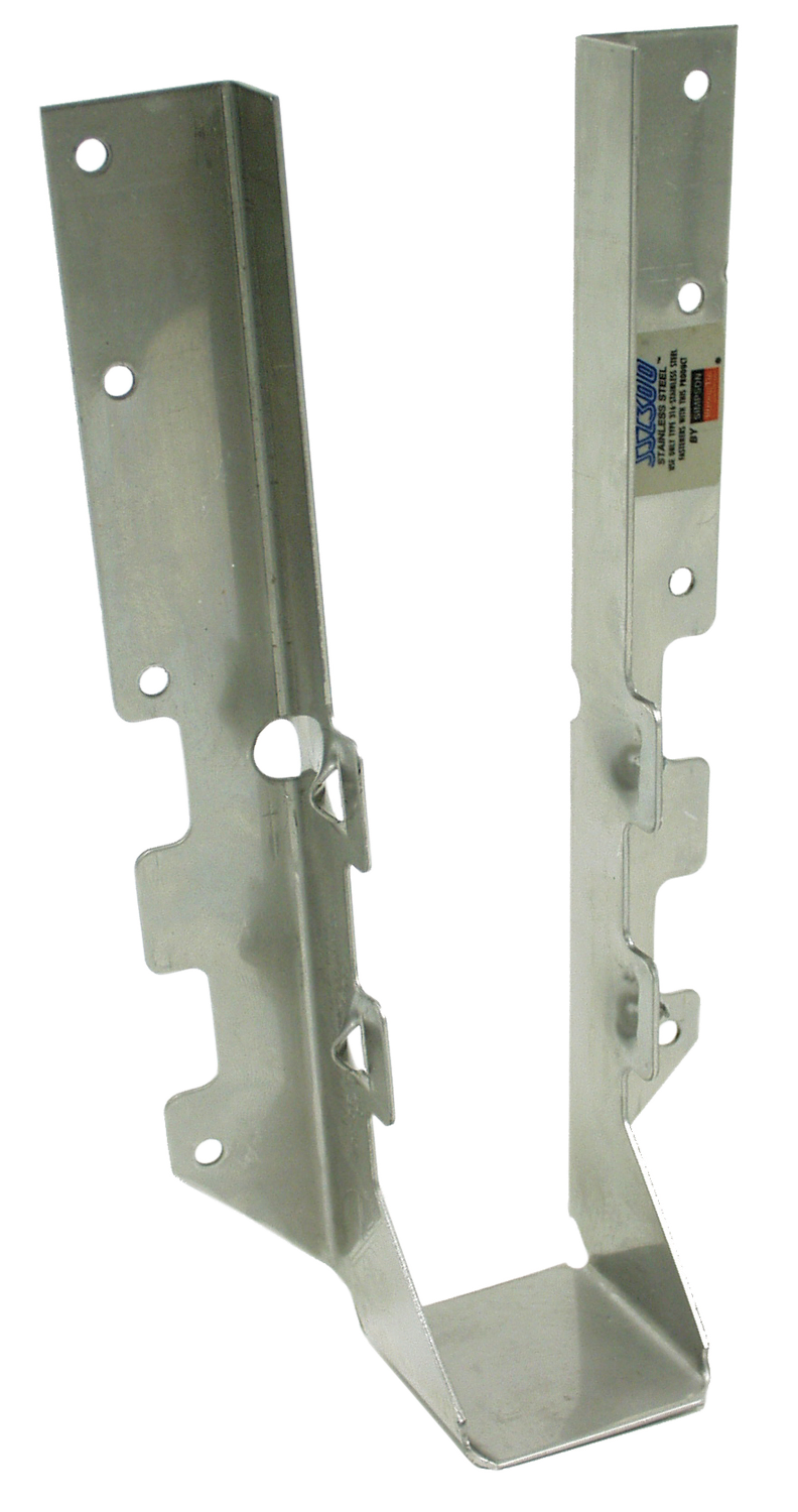 Simpson Strong-Tie LUS210SS LUS Stainless-Steel Face-Mount Joist Hanger for 2x10 (Pack of 25)