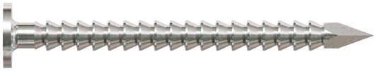Simpson Strong-Tie T2ACN1 Common Nail, Annular Ring Shank — 1-in. x .072-in. Type 316 Stainless Steel (1 lb.) (Pack of 10)