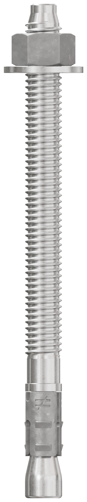 Simpson Strong-Tie STB2-37500S6F50 Strong-Bolt® 2 — 3/8 in. x 5 in. Type 316 Stainless-Steel Wedge Anchor, Fully Assembled (50-Qty) (Pack of 252)