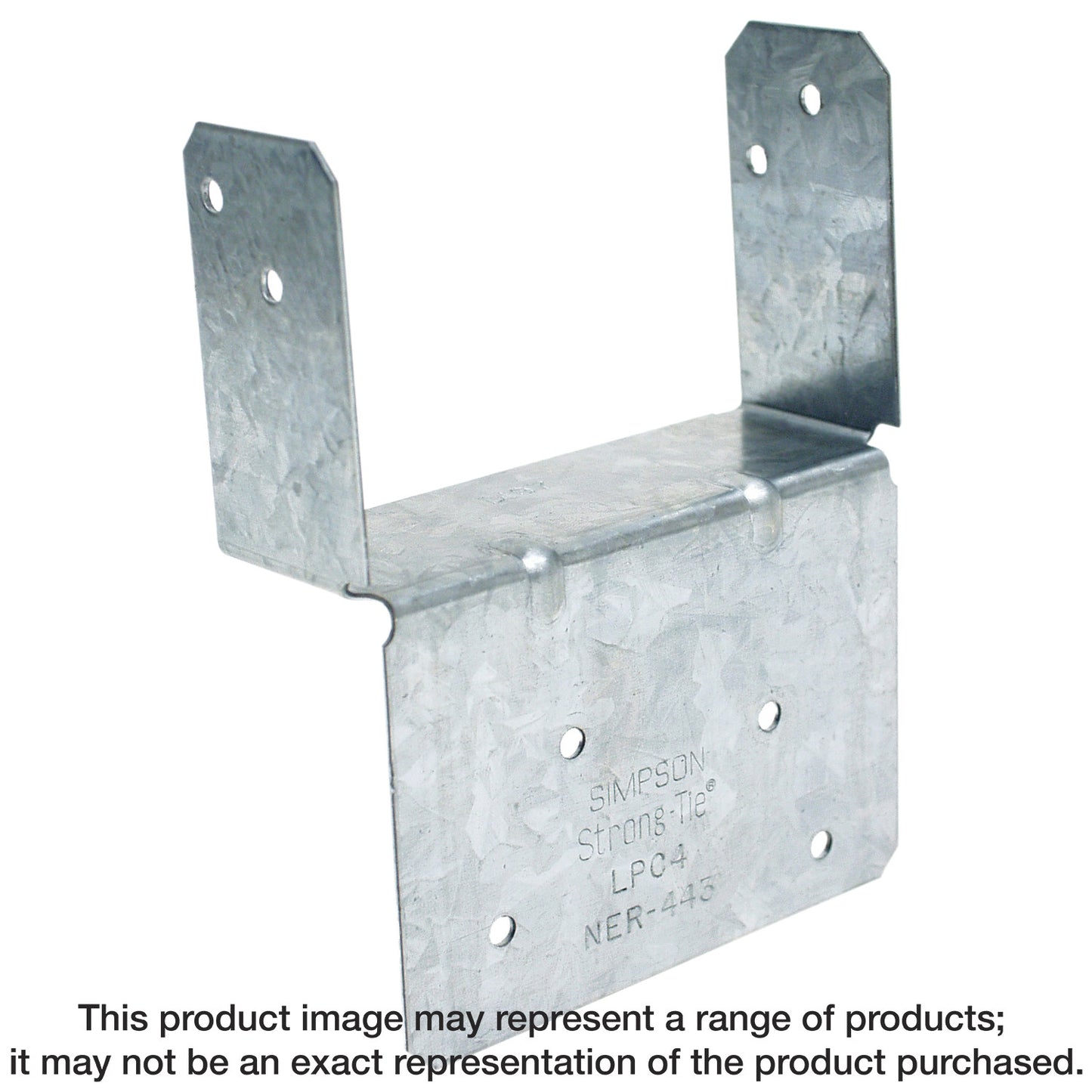 Simpson Strong-Tie LPC4Z LPCZ™ ZMAX® Galvanized Adjustable Post Cap for 4x (Pack of 40)