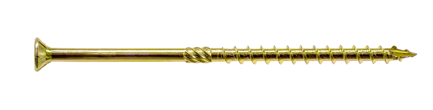 Simpson Strong-Tie SDCP22614 Strong-Drive® SDCP TIMBER-CP Screw — 0.315-in. x 6-1/4-in. T40, Yellow Zinc (250-Qty) (Pack of 39)