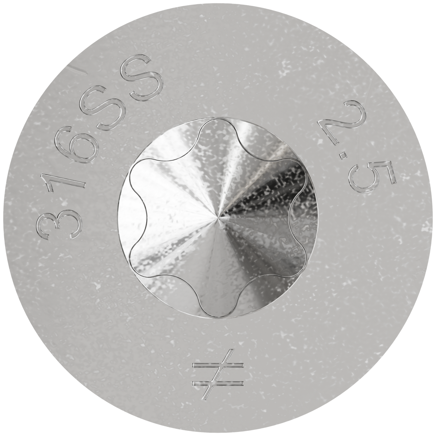 Simpson Strong-Tie THD37212CS6SS Titen HD® 3/8 in. x 2-1/2 in. Type 316 SS Countersunk Head Heavy-Duty Screw Anchor (25-Qty)
