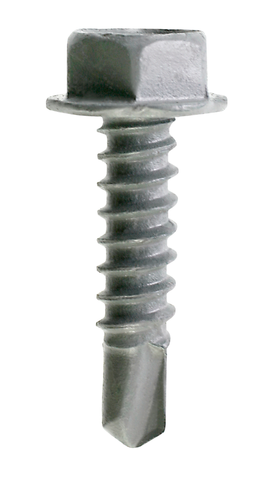 Simpson Strong-Tie XQ1S1214 Strong-Drive® Self-Drilling X Metal Screw (Collated) — #12 x 1 in. 5/16 Hex, Quik Guard® (1500-Qty) (Pack of 100)