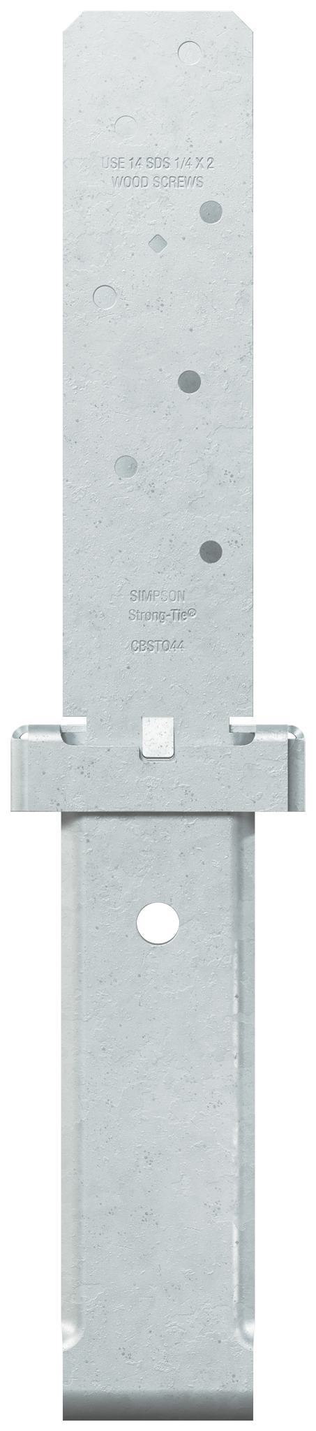 Simpson Strong-Tie CBSTQ44-SDS2HDG CBSTQ™ Hot-Dip Galvanized Standoff Column Base for 4x4 w/ SDS Screws (Pack of 288)