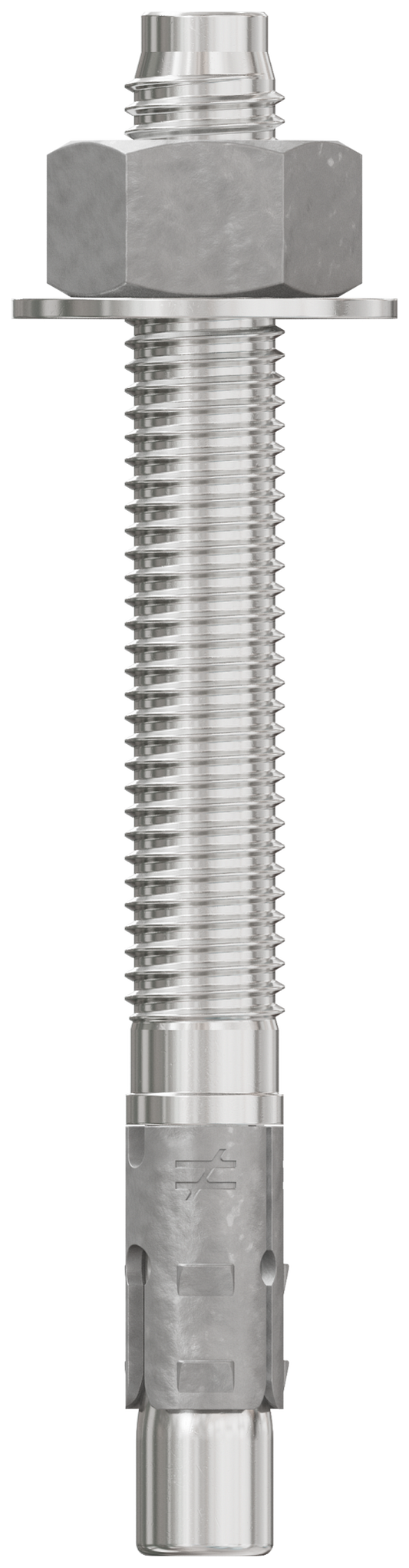 Simpson Strong-Tie STB2-62600S4F20 Strong-Bolt® 2 — 5/8 in. x 6 in. Type 304 Stainless-Steel Wedge Anchor, Fully Assembled (20-Qty) (Pack of 2)