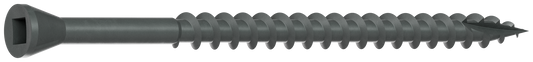 Simpson Strong-Tie DTHQ3S Trim-Head Screw, Type-17 Point — #8 x 3 in. #2U Square Drive, Quik Guard® (1000-Qty)