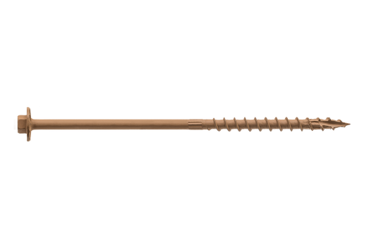 Simpson Strong-Tie SDWH19600SS-R10 Strong-Drive® SDWH™ TIMBER-HEX SS Screw — 0.185 in. x 6 in. 5/16 Hex, Type 316 (10-Qty) (Pack of 720)