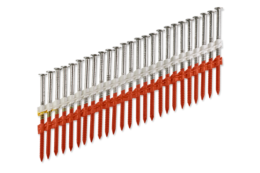 Simpson Strong-Tie T10A350CNJ 20°–22° Plastic Strip, Full Round Head, Ring-Shank Nail — 3-1/2 in. x .131 in. Type 316 (1000-Qty)