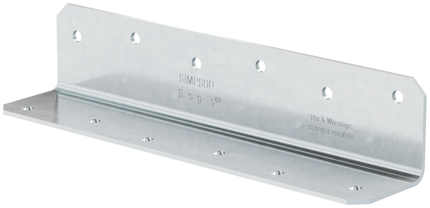 Simpson Strong-Tie ML210SS ML 2 in. x 10 in. 12-Gauge Stainless-Steel Medium L Angle