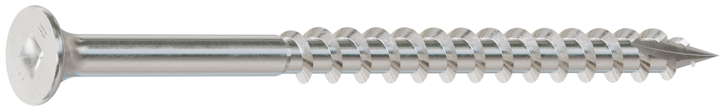 Simpson Strong-Tie S10300DBB Bugle-Head Wood Screw, Square Drive — #10 x 3 in. #2 Square, Type 305 (1500-Qty) (Pack of 64)