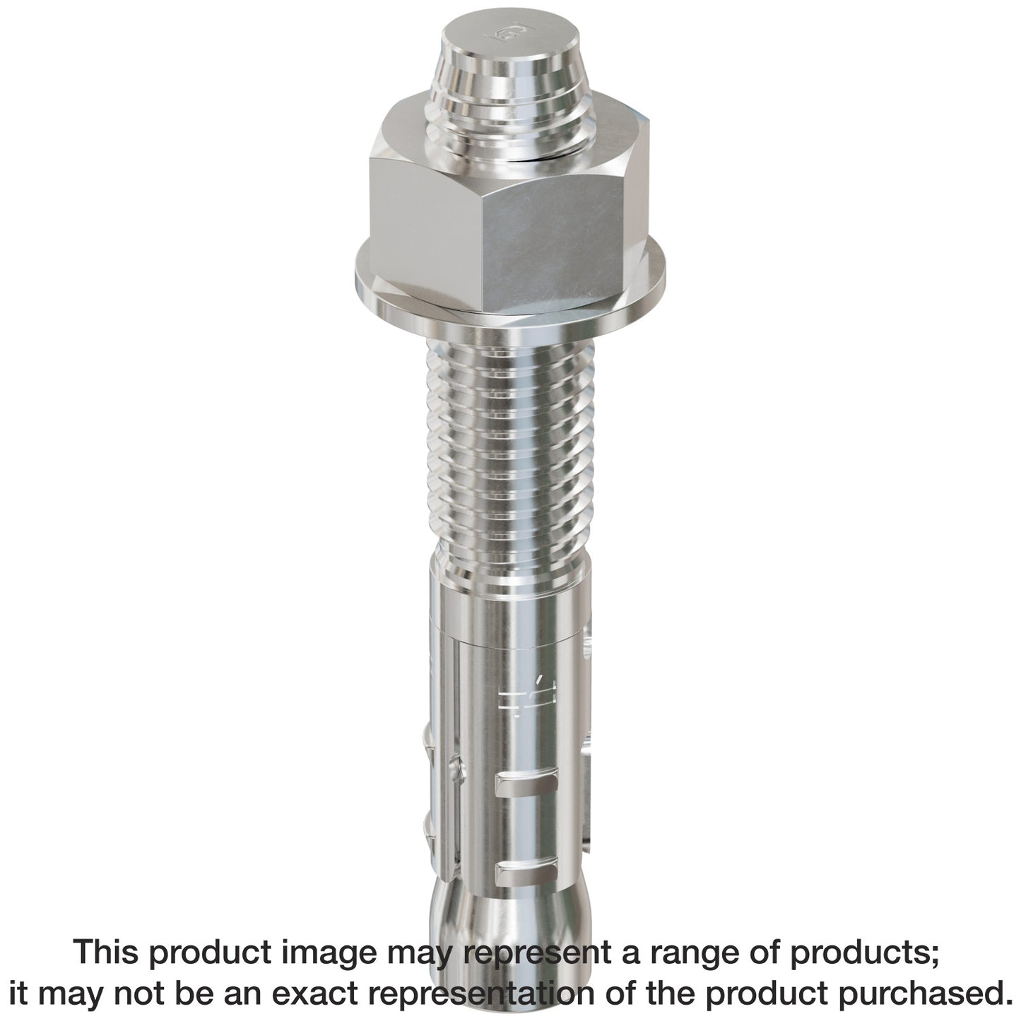 Simpson Strong-Tie STB2-754344SSR10 Strong-Bolt® 2 — 3/4 in. x 4-3/4 in. Type 304 Stainless-Steel Wedge Anchor (10-Qty)