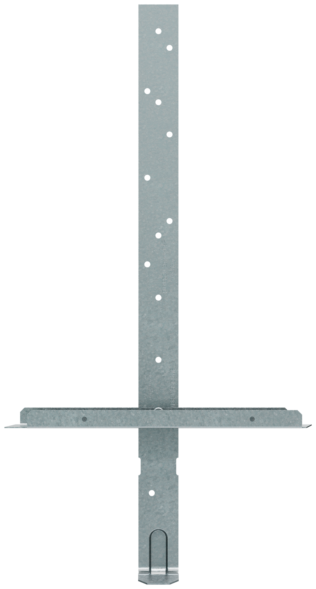 Simpson Strong-Tie META16/TSS2 META 16-in. Galvanized Embedded Truss Anchor w/ TSS2 Truss Seat Snap-In (Pack of 50)