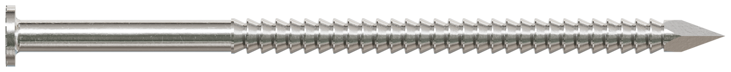 Simpson Strong-Tie T8CRD1 Cedar and Redwood Decking Nail — 2-1/2 in. x .113 in. Type 316 Stainless Steel (1 lb.) (Pack of 10)