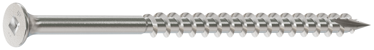 Simpson Strong-Tie S10350DB1 Bugle-Head Wood Screw, Square Drive — #10 x 3-1/2 in. #2 Square, Type 305 (1 lb.) (Pack of 800)
