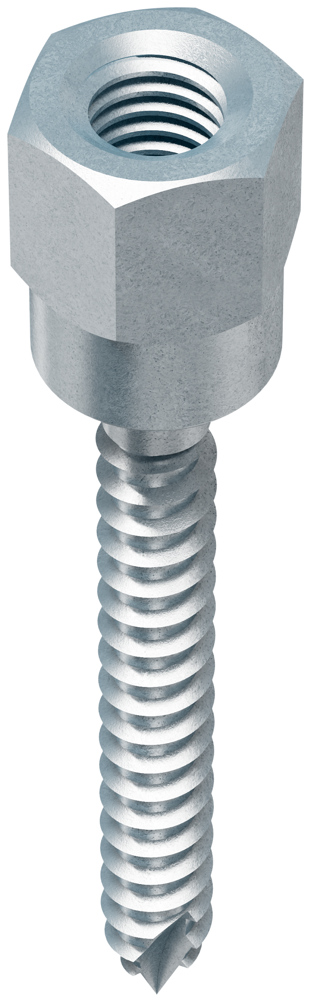 Simpson Strong-Tie RWV37212 Wood Rod Hanger 5/16 in. x 2-1/2 in. Vertical Threaded Anchor for 3/8 in. Rod (25-Qty) (Pack of 980)