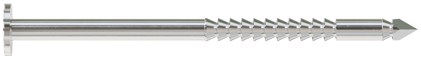 Simpson Strong-Tie T13A175SNJ 15° Wire Coil, Full Round Head, Ring-Shank Siding Nail — 1-3/4 in. Type 316 (1800-Qty) (Pack of 80)