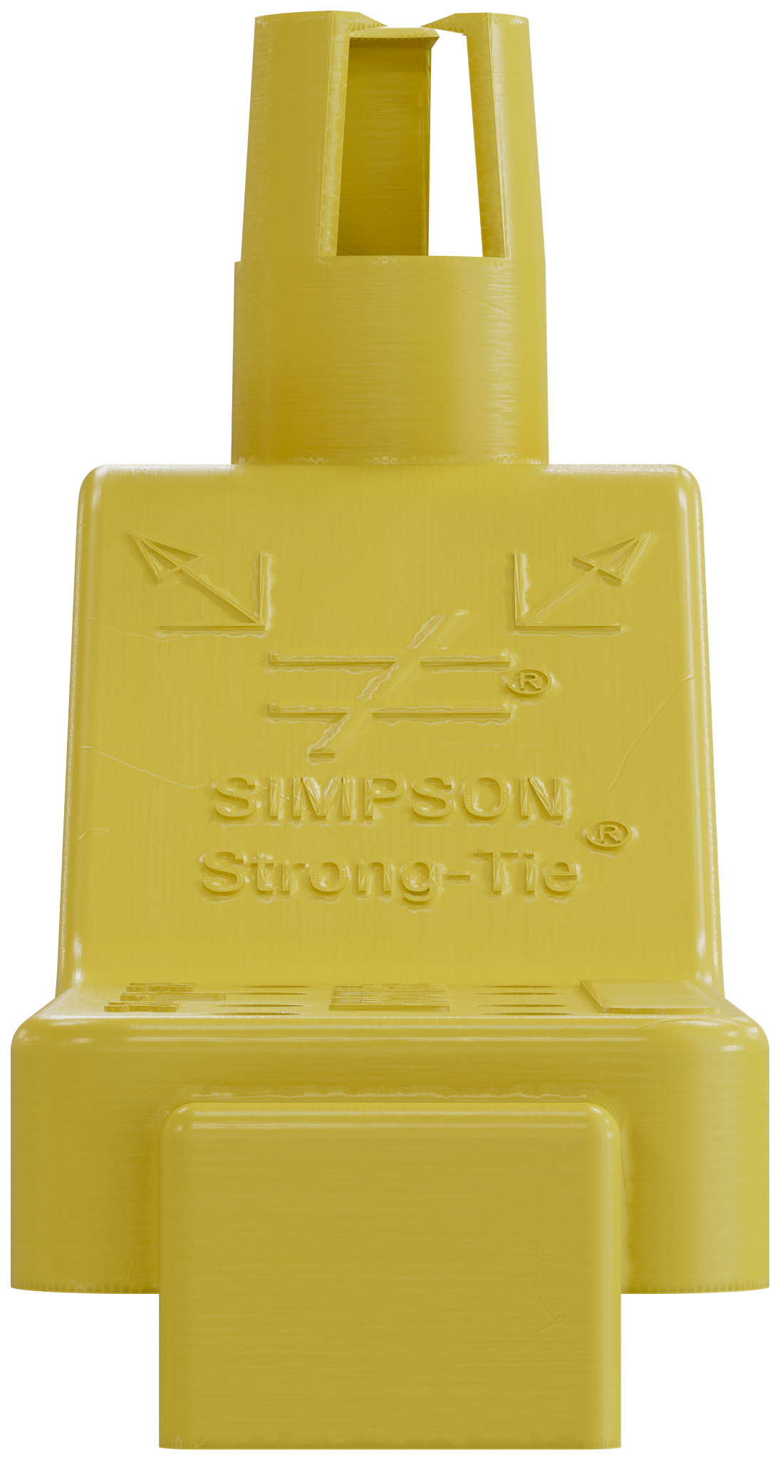 Simpson Strong-Tie AM 1/2 AnchorMate® 1/2-in. Dia. Anchor Bolt Holder — Yellow (100-Qty)
