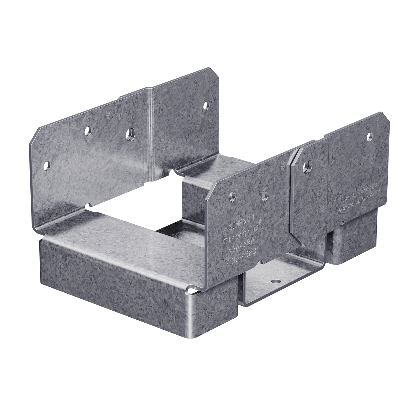 Simpson Strong-Tie ABA46RZ ABA ZMAX® Galvanized Adjustable Standoff Post Base for 4x6 Rough
