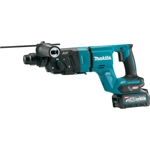 Makita GRH07M1 40V max XGT® Brushless Cordless 1-1/8" SDS-PLUS AVT® Rotary Hammer Kit, AFT® and AWS® Capable (4.0Ah)