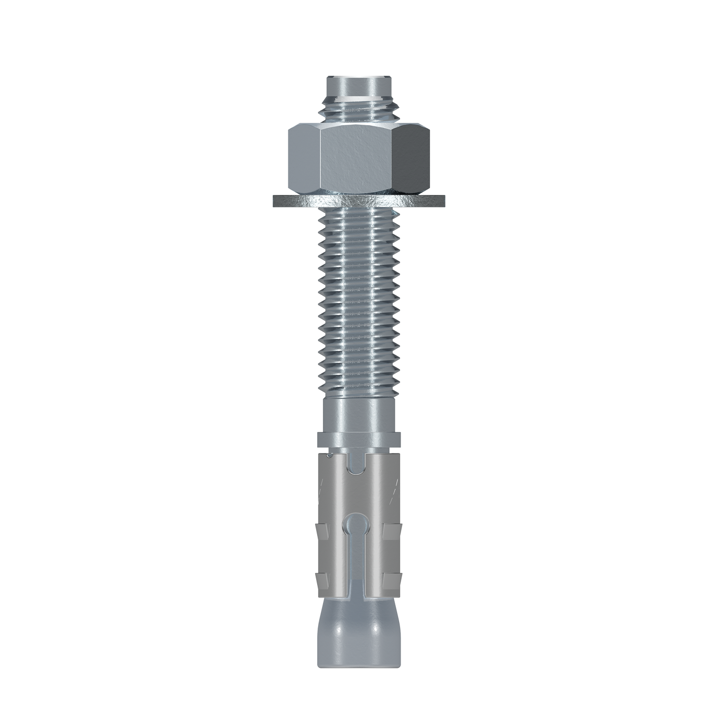 Simpson Strong-Tie STB2-62412F20 Strong-Bolt® 2 — 5/8 in. x 4-1/2 in. Wedge Anchor, Fully Assembled (20-Qty) (Pack of 2)