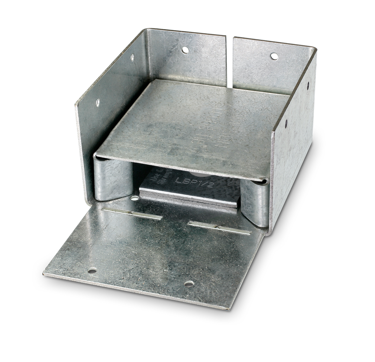 Simpson Strong-Tie ABW44RZ ABW ZMAX® Galvanized Adjustable Post Base for 4x4 Rough