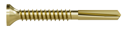 Simpson Strong-Tie PPHD134S1016 Strong-Drive® PPHD SHEATHING-TO-CFS Screw (Collated) — #10 x 1-3/4 in. T25, Yellow Zinc (2000-Qty)