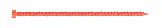 Simpson Strong-Tie SDWC15600-KT Strong-Drive® SDWC® TRUSS Screw — .155 in. x 6 in. T30 Clear-Zinc Coat, Orange (50-Qty)