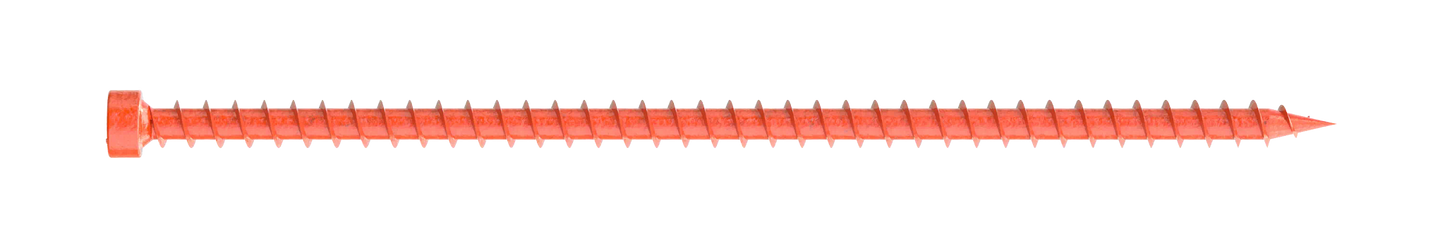Simpson Strong-Tie SDWC15600-KT Strong-Drive® SDWC® TRUSS Screw — .155 in. x 6 in. T30 Clear-Zinc Coat, Orange (50-Qty) (Pack of 720)