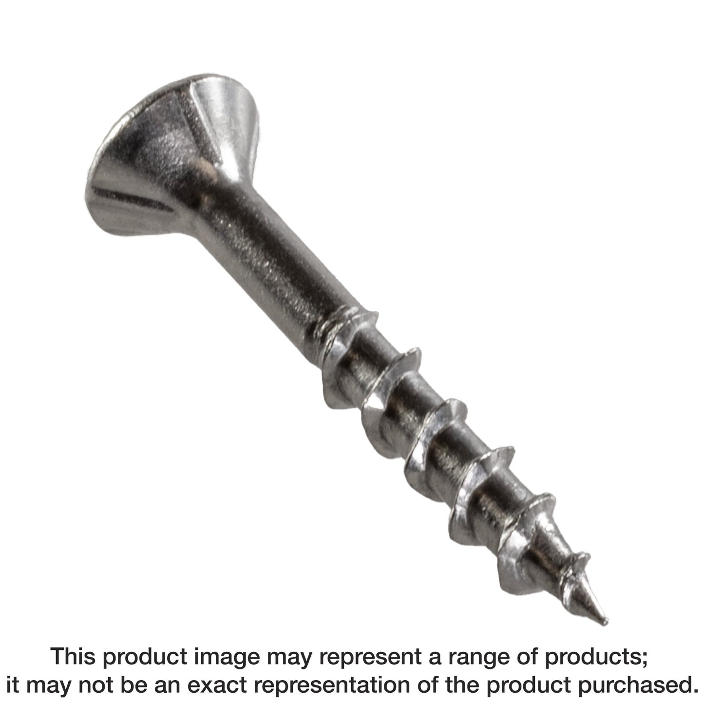 Simpson Strong-Tie T08125WP5 Deck-Drive™ DWP WOOD SS Screw — #8 x 1-1/4 in. T-20, Flat Head, Type 316 (5 lb.)