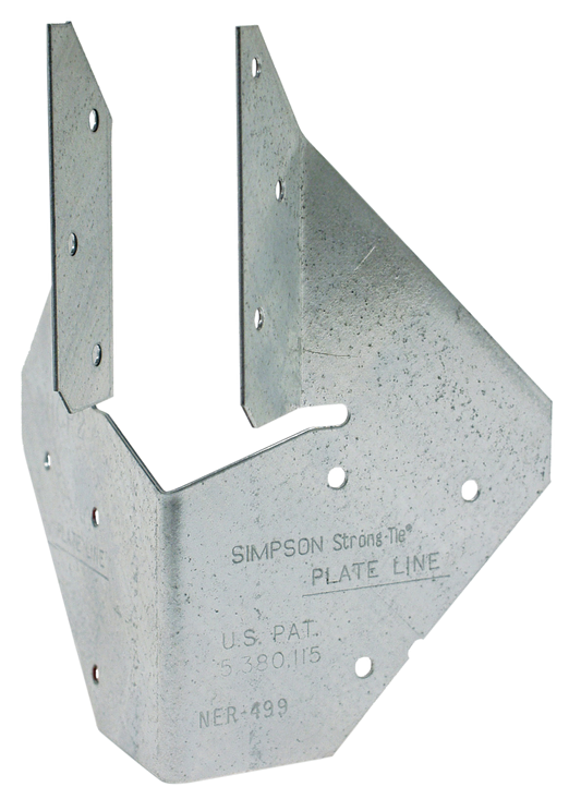 Simpson Strong-Tie HCP2 HCP 18-Gauge Galvanized Hip Corner Plate for 2x