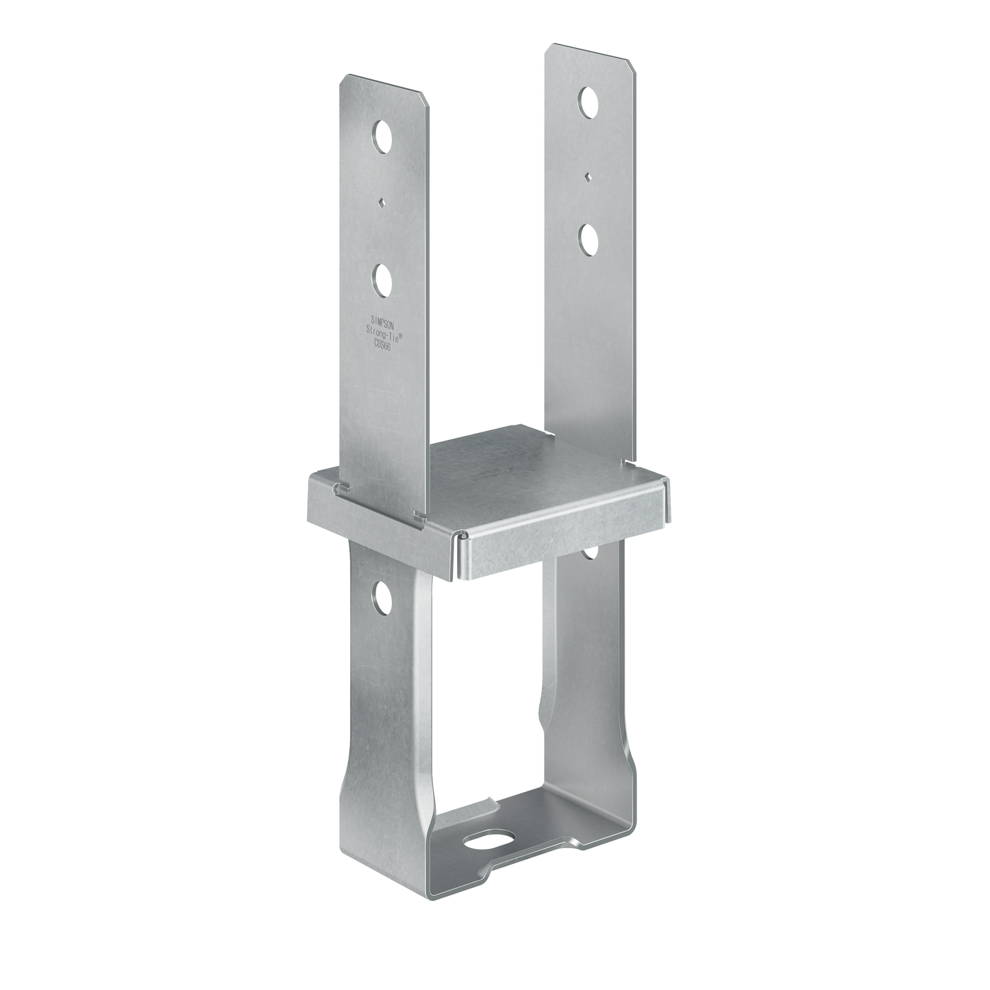 Simpson Strong-Tie CBS66 CBS Galvanized Standoff Column Base for 6x6 (Pack of 6)