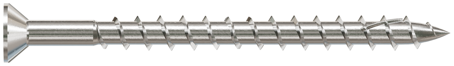 Simpson Strong-Tie T10250DWP Deck-Drive™ DWP WOOD SS Screw — #10 x 2-1/2 in. T-25, Flat Head, Type 316 (50-Qty) (Pack of 600)