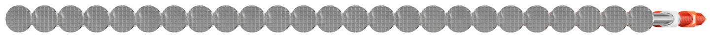 Simpson Strong-Tie S11A200CNB 20°–22° Plastic Strip, Full Round Head, Ring-Shank Nail — 2 in. x 0.120 in. Type 304 (5000-Qty) (Pack of 80)