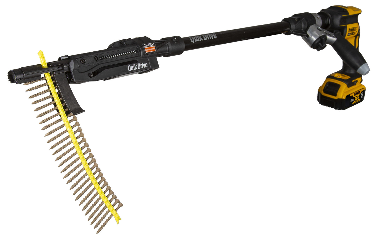 Simpson Strong-Tie PROCCS+DC2K Quik Drive® Cordless PROCCS+ Multi-Purpose Combo System w/ DeWalt® 2000 RPM Screwdriver (Pack of 60)
