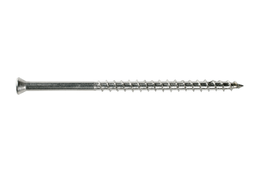 Simpson Strong-Tie S07225FBB Trim-Head Screw, Square Drive — #7 x 2-1/4 in. #1 SQ, Type 305 (3000-Qty)