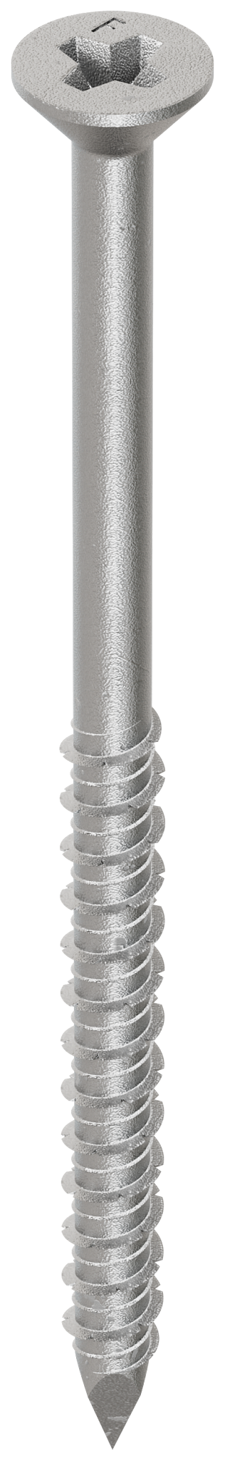 Simpson Strong-Tie TTN25400PFSS Titen® 1/4 in. x 4 in. Phillips Flat-Head Stainless-Steel Concrete and Masonry Screw (100-Qty)