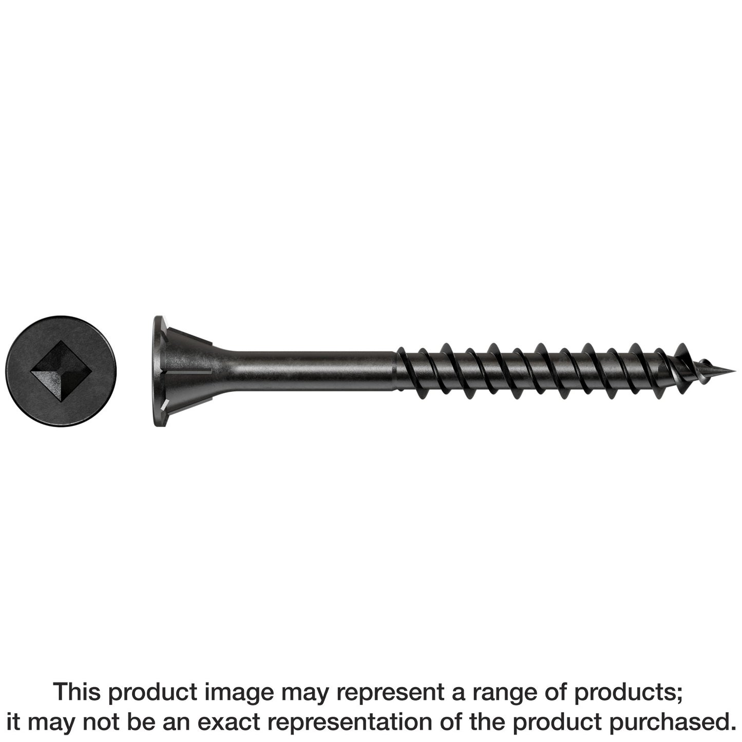 Simpson Strong-Tie WSHL134S7 WSHL Subfloor Screw (Collated) — #7 x 1-3/4 in. #2 Square Drive, Gray Phosphate (2000-Qty) (Pack of 100)
