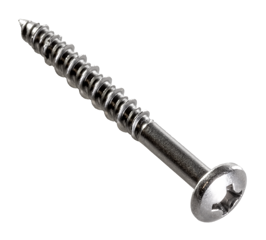 Simpson Strong-Tie T12J200PXM Marine Screw, Pan Head — #12 x 2 in. #3 Phillips Drive, Type 316 (1000-Qty) (Pack of 150)