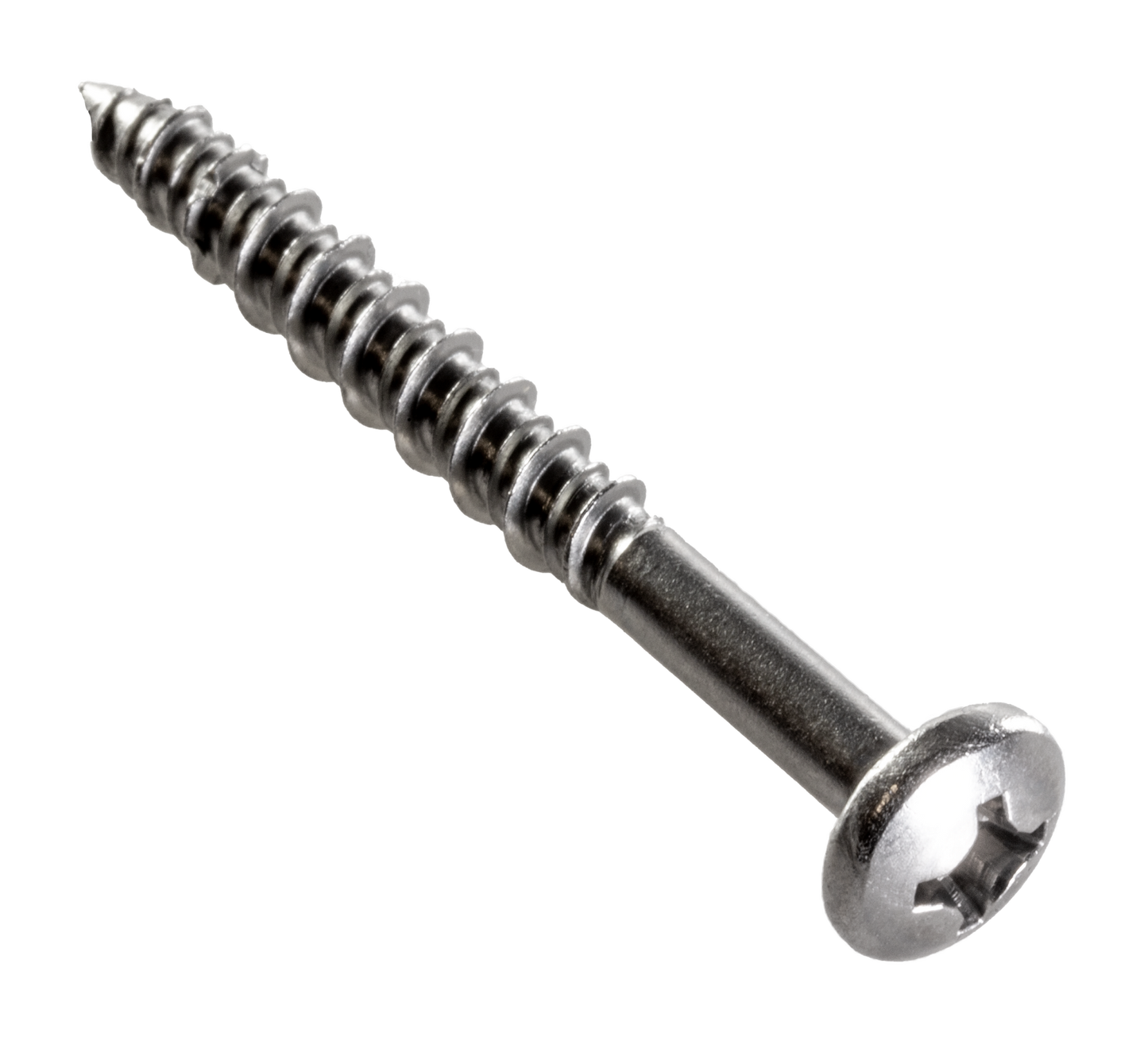 Simpson Strong-Tie T12J200PXM Marine Screw, Pan Head — #12 x 2 in. #3 Phillips Drive, Type 316 (1000-Qty)