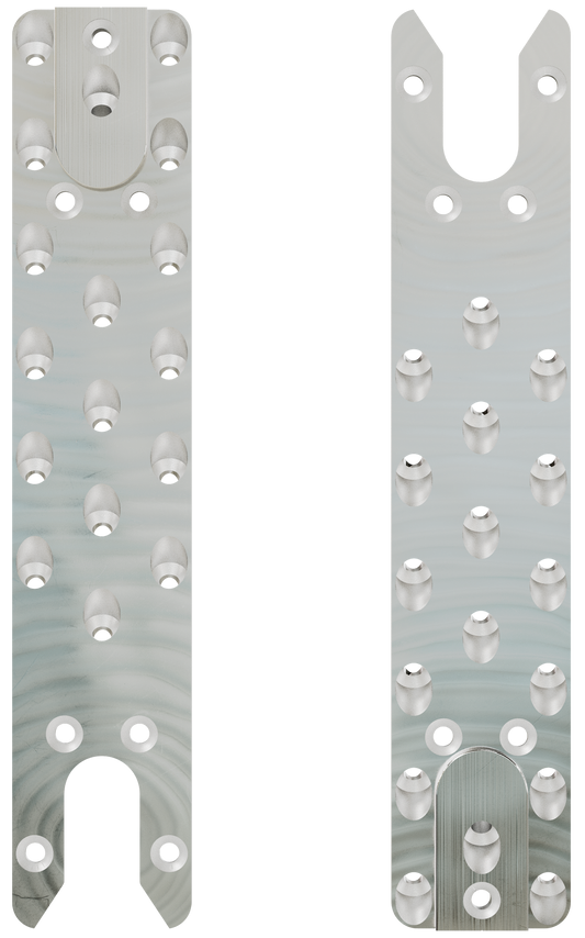 Simpson Strong-Tie ACBH3X15.37-KT ACBH™ 3 in. x 15-3/8 in. Joist-to-Beam Concealed Hanger w/ Screws (Pack of 36)