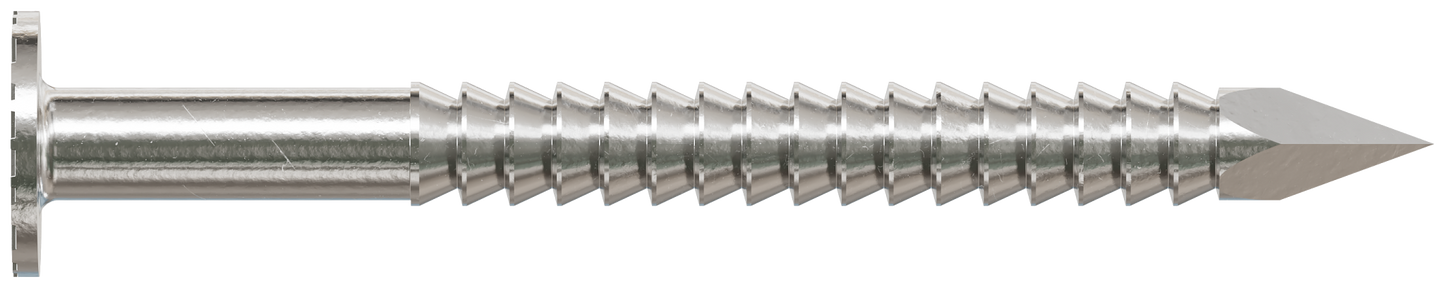 Simpson Strong-Tie T4PCS1 Fiber-Cement Siding Nail — 1-1/2 in. x .120 in. Type 316 Stainless Steel (1 lb.) (Pack of 10)