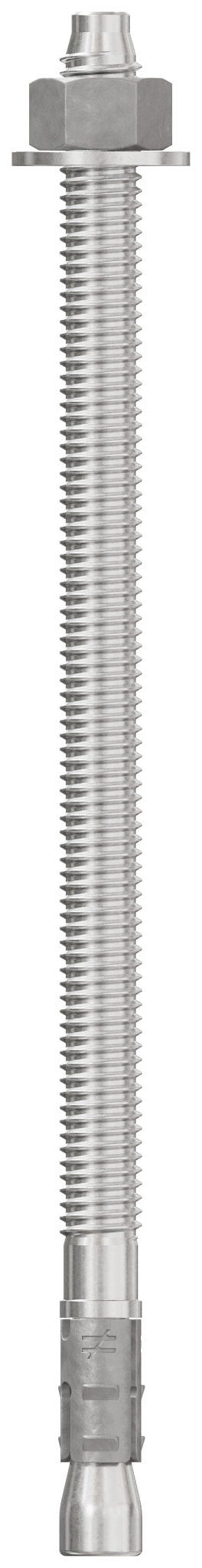 Simpson Strong-Tie STB2-37700S6F50 Strong-Bolt® 2 — 3/8 in. x 7 in. Type 316 Stainless-Steel Wedge Anchor, Fully Assembled (50-Qty) (Pack of 2)