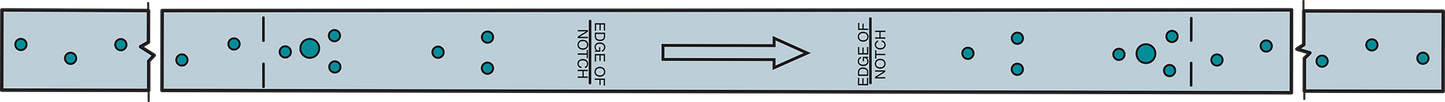 Simpson Strong-Tie RPS28Z RPS 28-5/16 in. 16-Gauge ZMAX® Galvanized Retrofit Strap Tie (Pack of 2400)