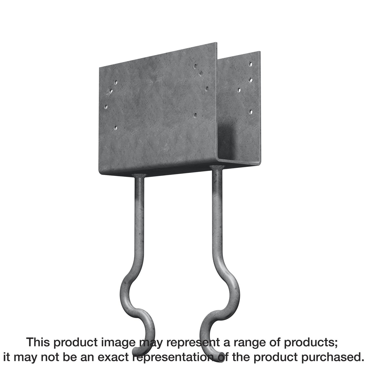 Simpson Strong-Tie CCQM5.50-SDS CCQM® Column Cap for 5-1/2 in. Beam, with Strong-Drive® SDS Screws